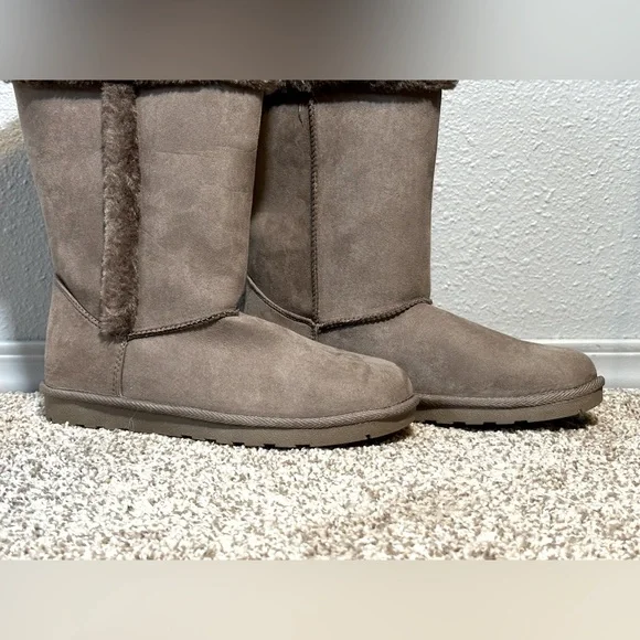 Arizona Women’s Brown Truffle Memory Foam Boots Size 8 NWOT Stylish Comfortable - Picture 6 of 14
